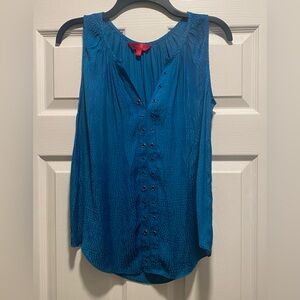 Jennifer Lopez Sapphire Blouse